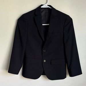 Ralph Lauren Kids Black and Navy Suit Jacket/Blazer Size 8